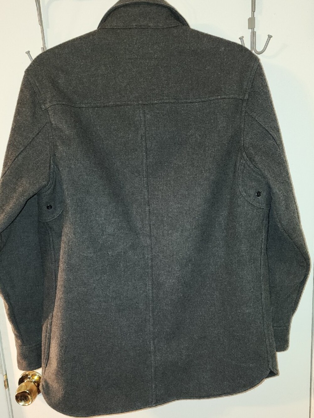 Woolrich Men's Olive Green Military Field Coat - Picture 5 of 6